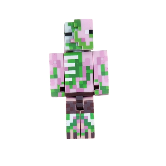 2018 Minecraft Zombie Pigman Large Posable Action Figure 8.5” - Picture 1 of 2